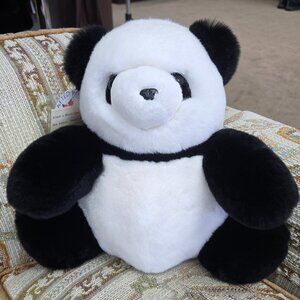 Precious Rex Rabbit Fur Panda Bear